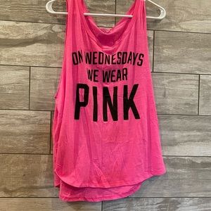Pink tank top